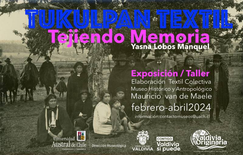 Exposición en Museo Mauricio van de Maele "Tukulpan Textil: Tejiendo Memoria" 1 museo