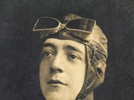 a man in a uniform Aviador Armando Cortínez