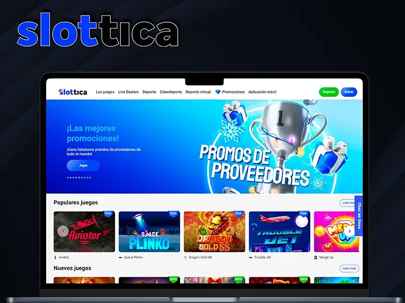 ¿Es legal Slottica en Chile? 1 slottica