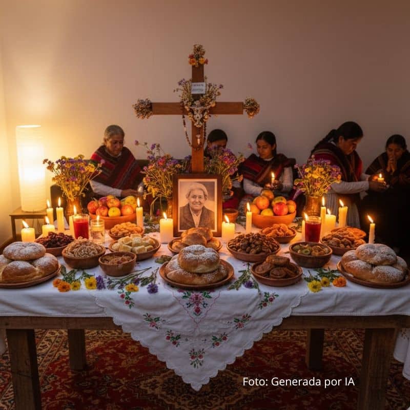 Mesa de todos los santos
