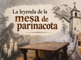 5. I.F. Mesa embrujada amarrada al pilar de iglesia de Parinacota