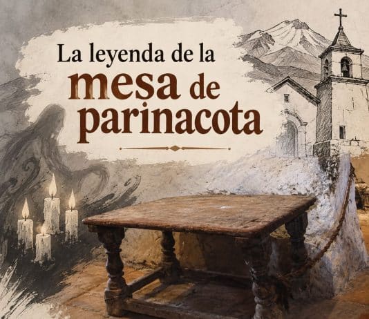 5. I.F. Mesa embrujada amarrada al pilar de iglesia de Parinacota