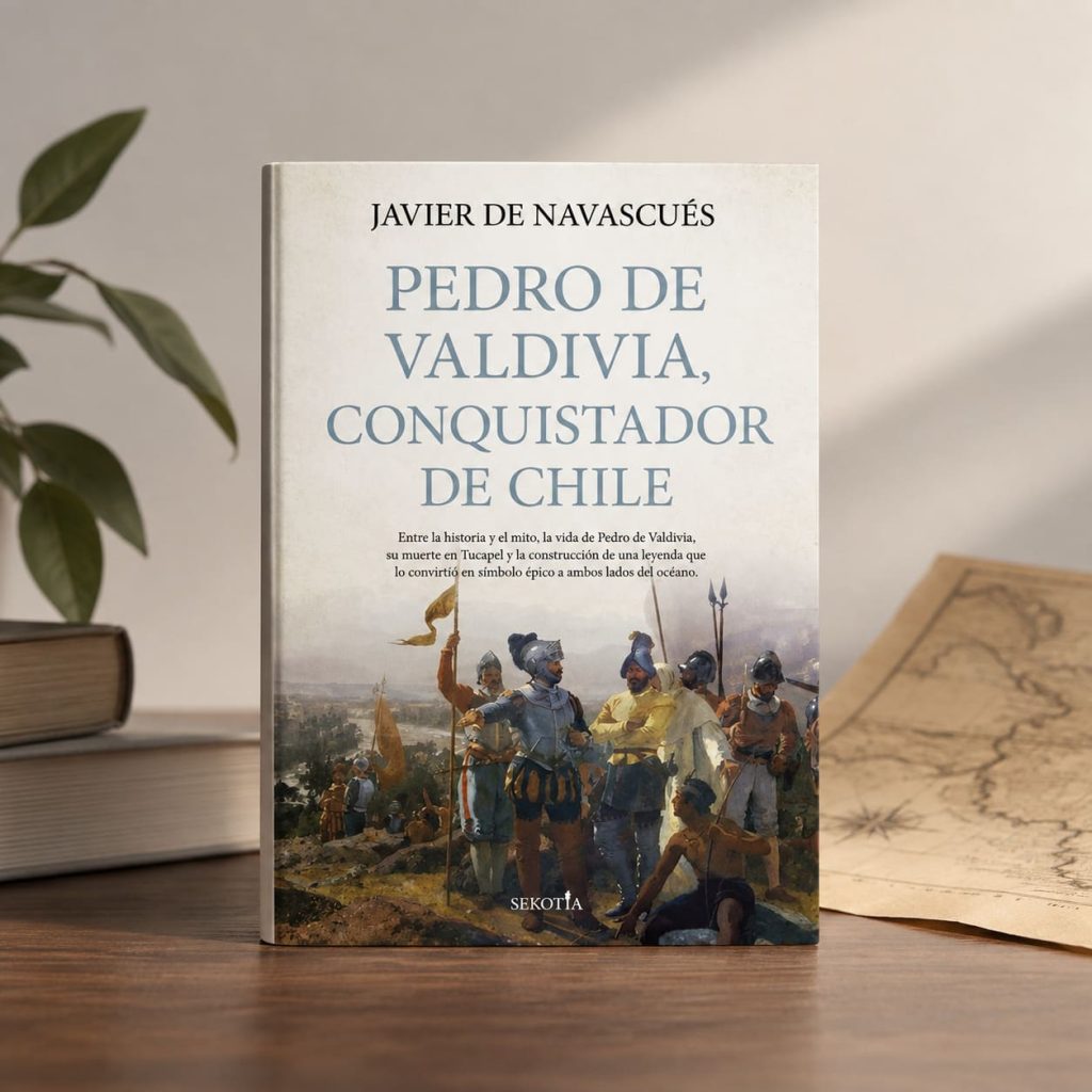 Javier de Navascués publica una nueva biografía sobre Pedro de Valdivia y la conquista de Chile